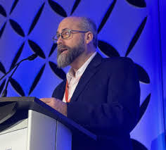 Dr. Nelson Jatel presenting at the Environmental Flows Conference, 2024